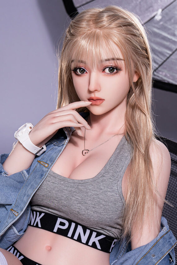 High-quality female doll with realistic features and detailed craftsmanship for adult intimacy.